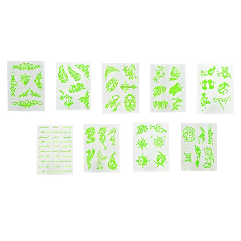 تتو موقت کد CM458547مجموعه 9 عددی تتو موقت کد CM458547مجموعه 9 عددی