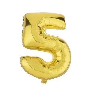 بادکنک فویلی مدل عدد five