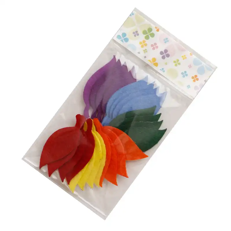 الگو نمد طرح برگ مدل ONB24 بسته 24 عددی