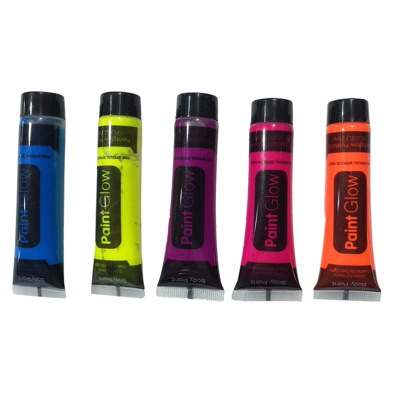 رنگ بلک لایت مدل پینت گلو بسته 5 عددی