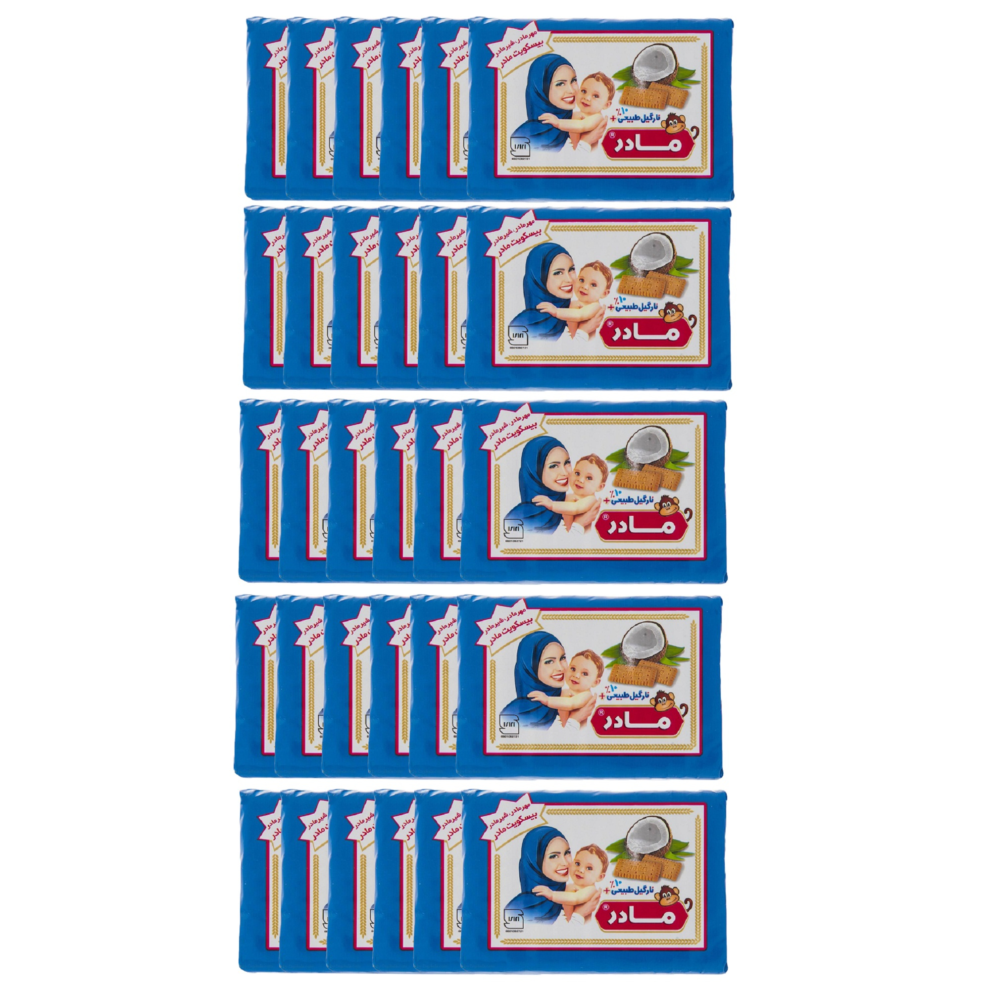 بیسکویت مادر با نارگیل طبیعی ویتانا - 70 گرم بسته 30 عددی