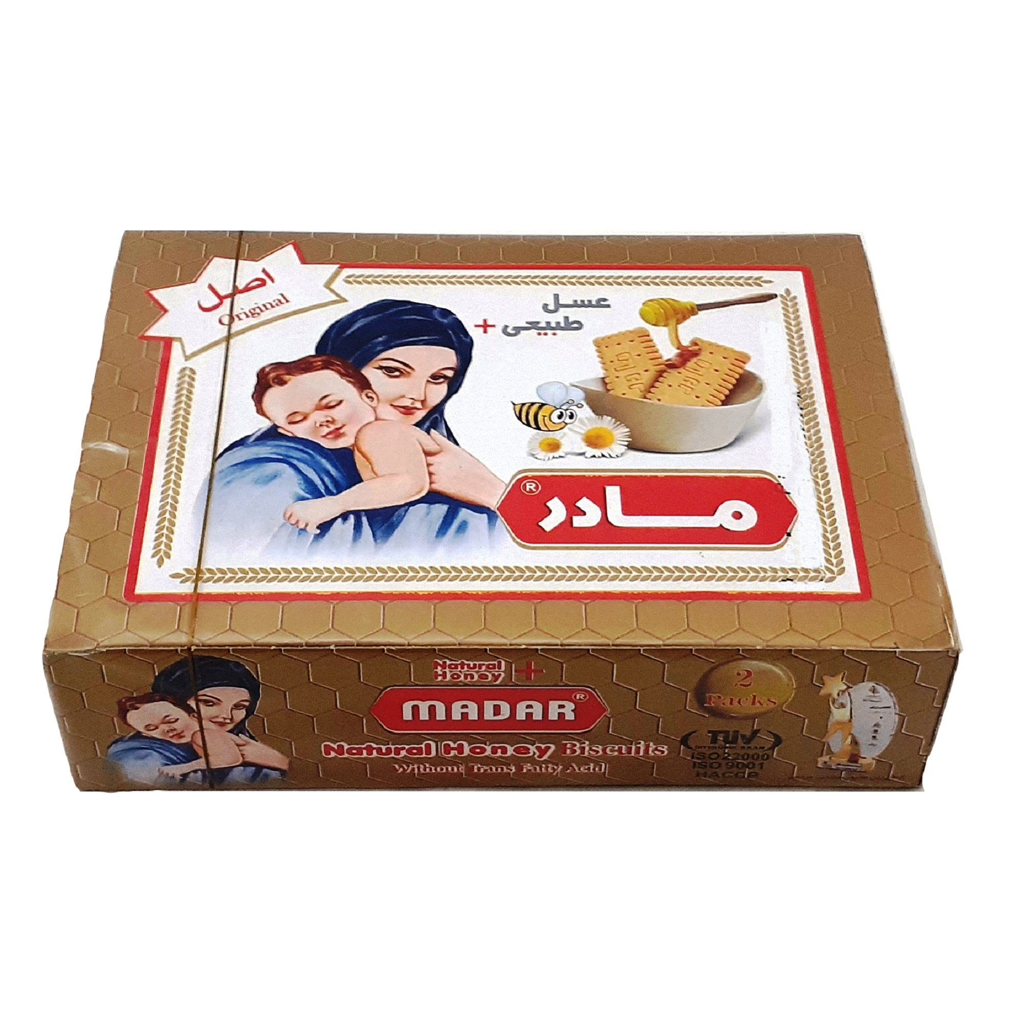 بیسکویت مادر با عسل طبیعی ویتانا - 140 گرم