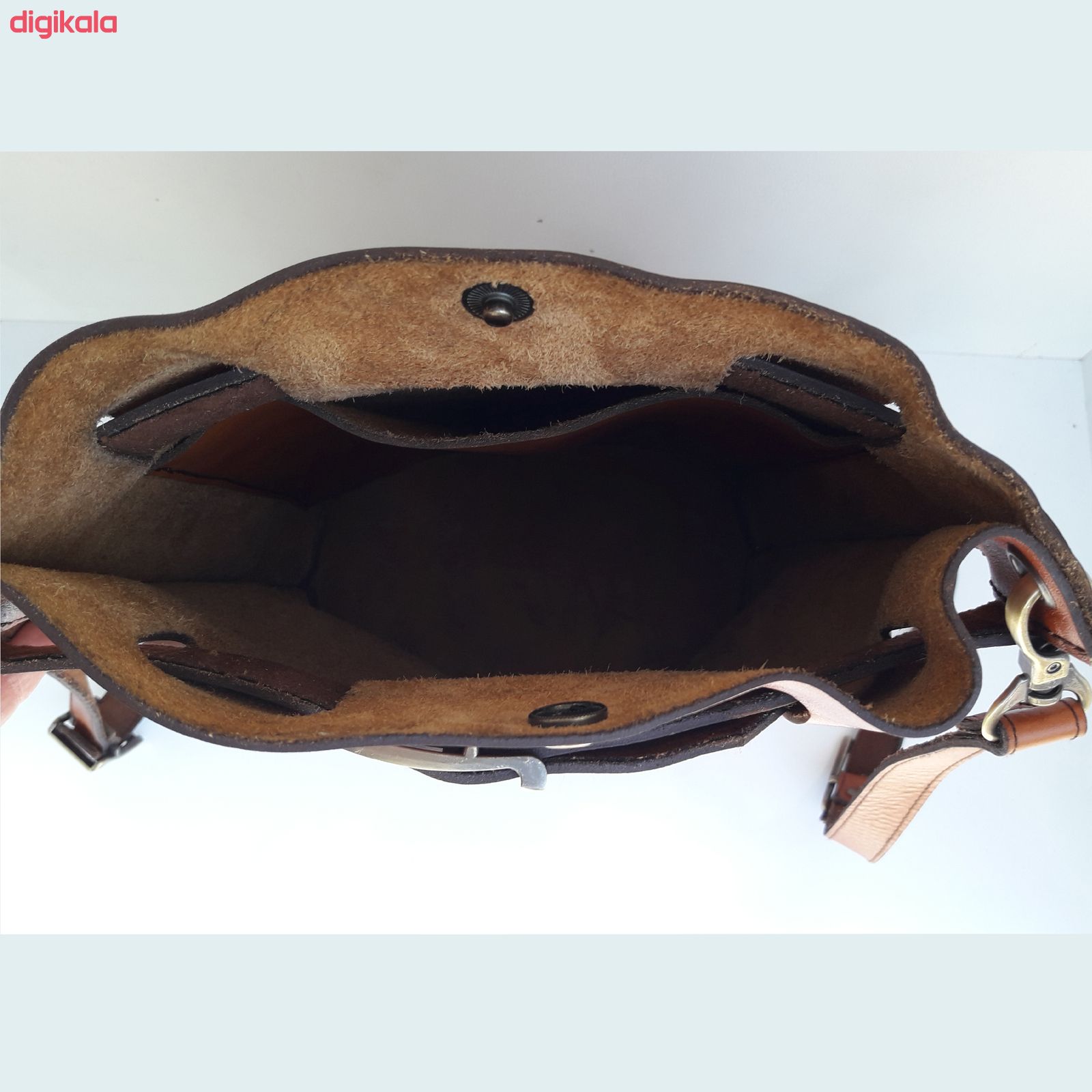 کیف رودشی چرمی مدل پرنه کد 357 main 1 2