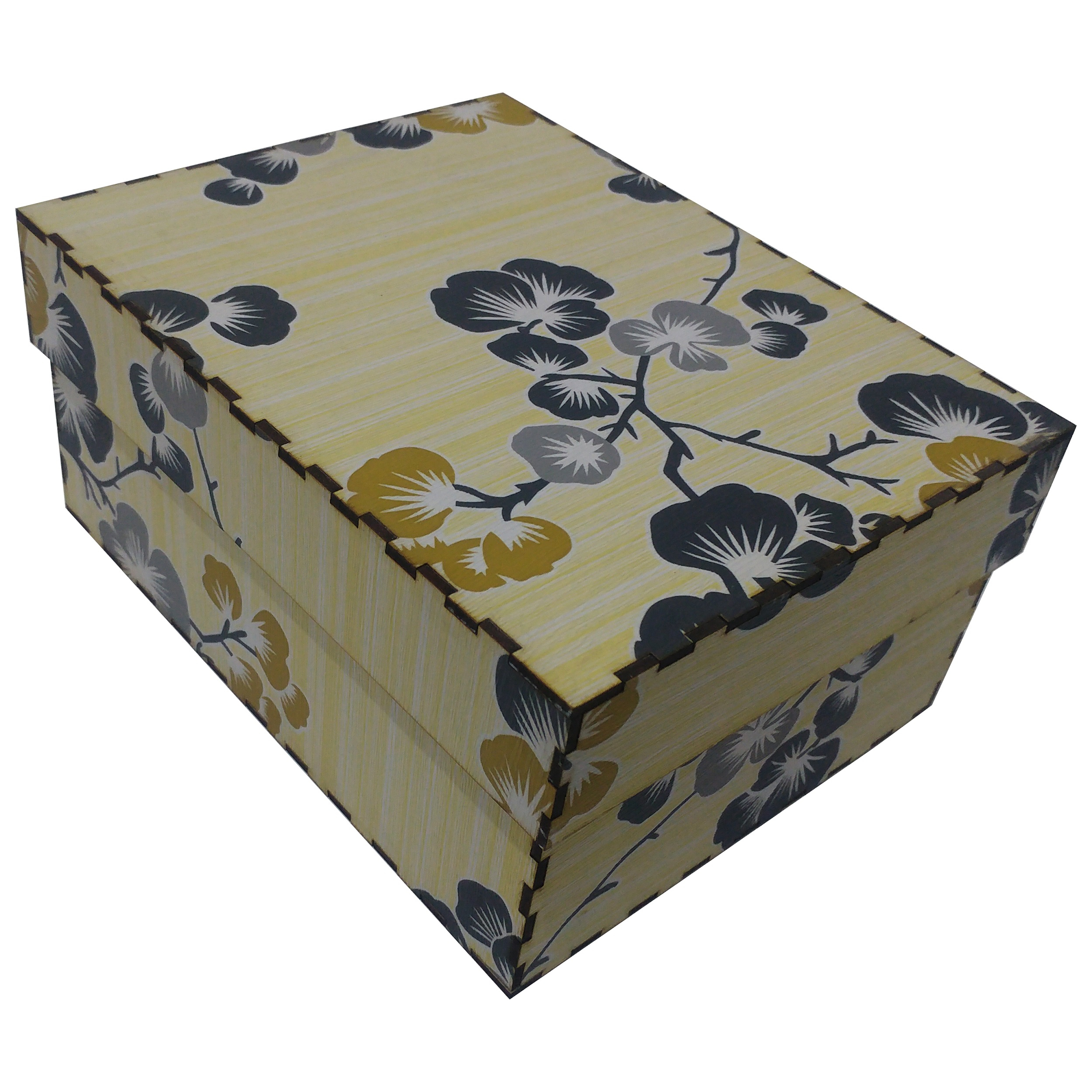 جعبه هدیه چوبی مدل بهار کد 1208