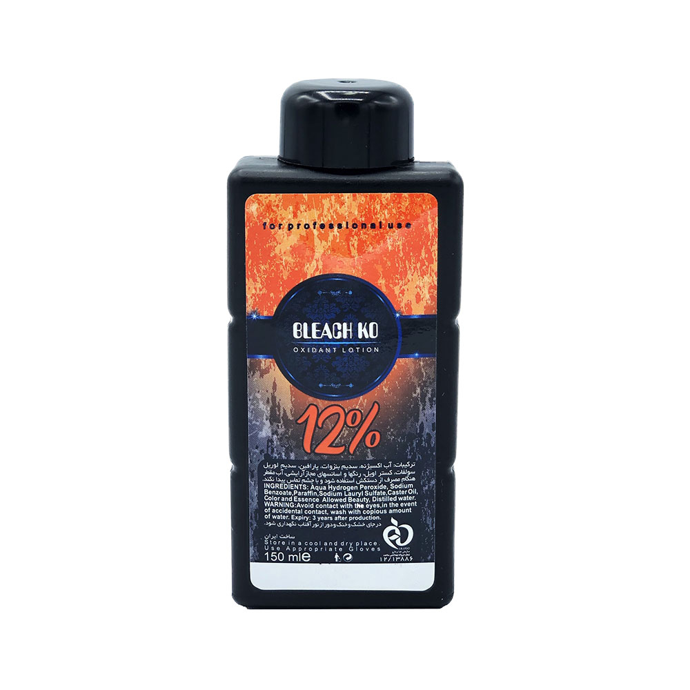 اکسیدان بلیچ کو مدل 40ٰVOl دوازده درصدی حجم 150 میلی لیتر