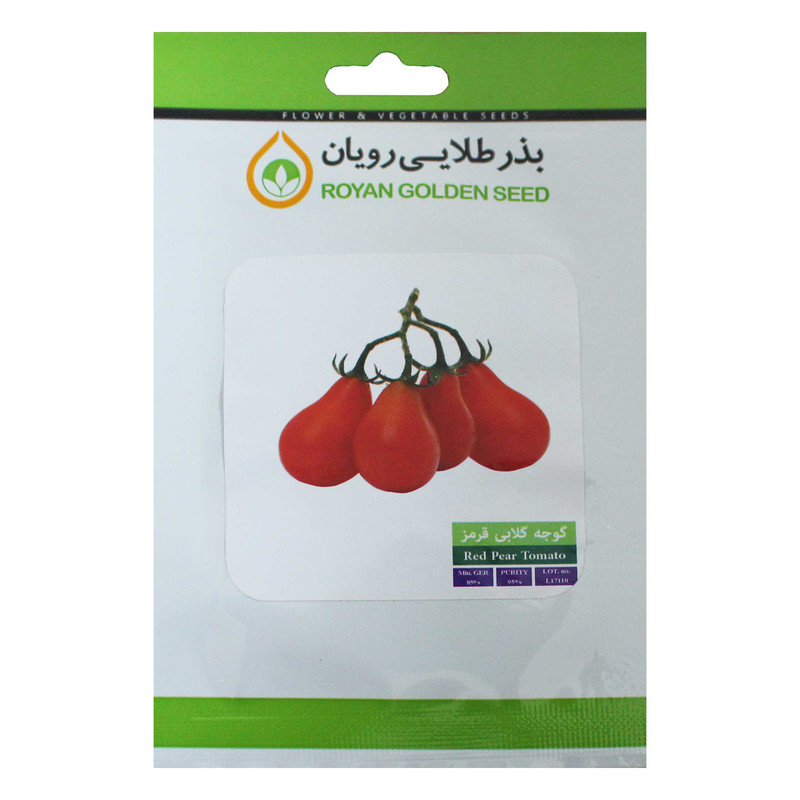 بذر گوجه گلابی قرمز بذر طلایی رویان مدل BZTR-081