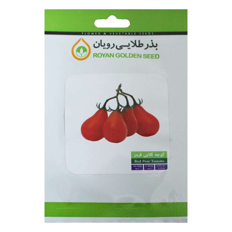 بذر گوجه گلابی قرمز بذر طلایی رویان مدل BZTR-081