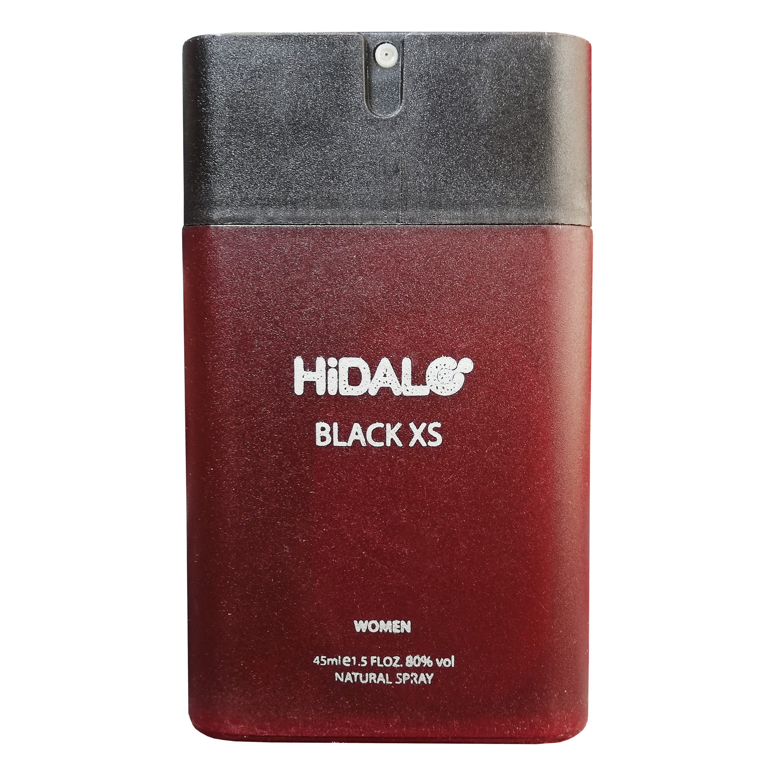 عطر جیبی زنانه هیدالو مدل Black XS حجم 45 میلی لیتر