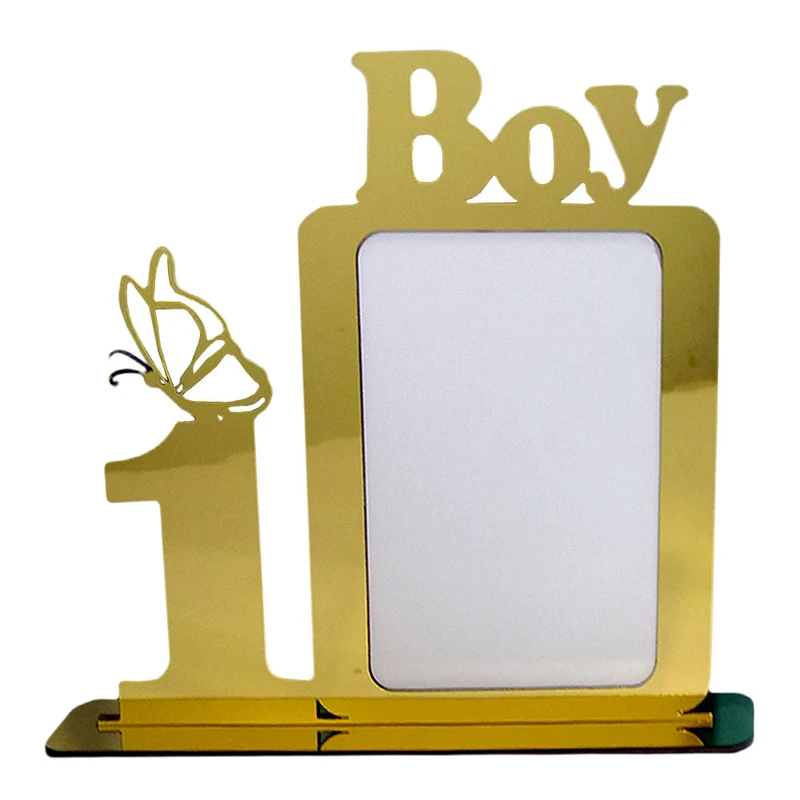 قاب عکس طرح عدد 1 مدل boy سایز 10×15 سانتی متر