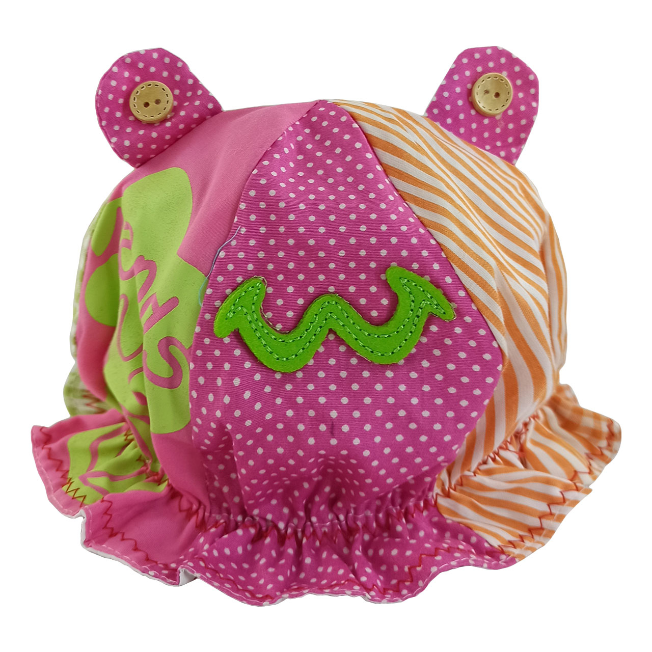 کلاه نوزادی دخترانه کد M365