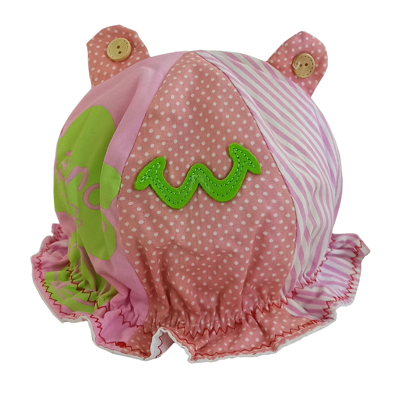 کلاه نوزادی دخترانه کد M367