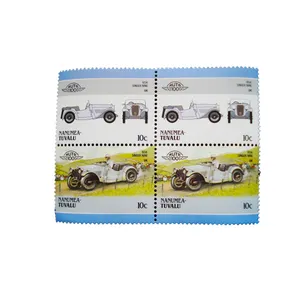 تمبر یادگاری طرح اتومبیل مدل TUVALU کد 963 مجموعه 4 عددی 