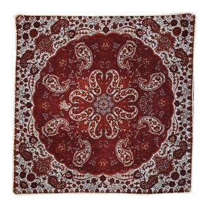 رومیزی ترمه طرح نسترن مدل ZRSH46-46