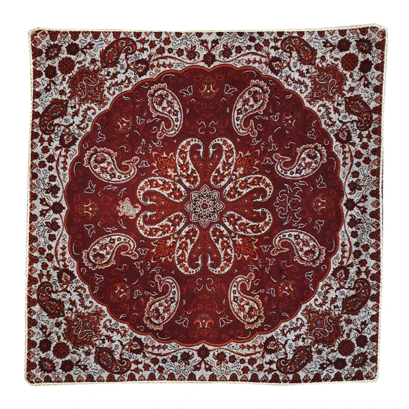 رومیزی ترمه طرح نسترن مدل ZRSH46-46