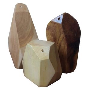 نقد و بررسی نمکدان چوبی مدل چند ضلعی کد 01 مجموعه 3 عددی توسط خریداران