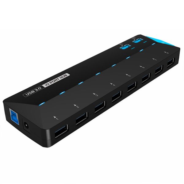 هاب USB 3.0 ده پورت ویولینک مدل WL-UH3101 هاب USB 3.0 ده پورت ویولینک مدل WL-UH3101