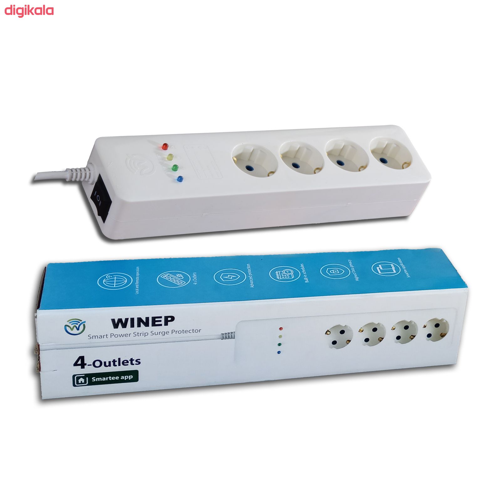 محافظ ولتاژ هوشمند وینپ مدل WI-P2 main 1 3