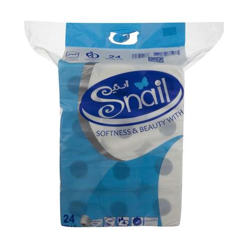 دستمال توالت اسنیل مدل Letafat بسته 24 عددی 