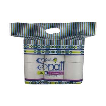 دستمال توالت اسنیل کد 03 بسته 12 عددی 