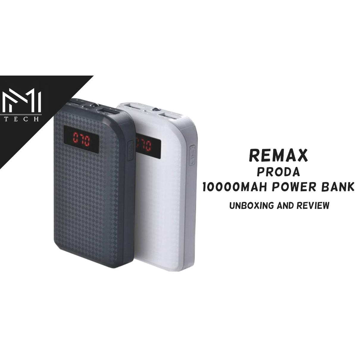 شارژر همراه پرودا مدل Power Box ظرفیت 10000 میلی آمپر ساعت