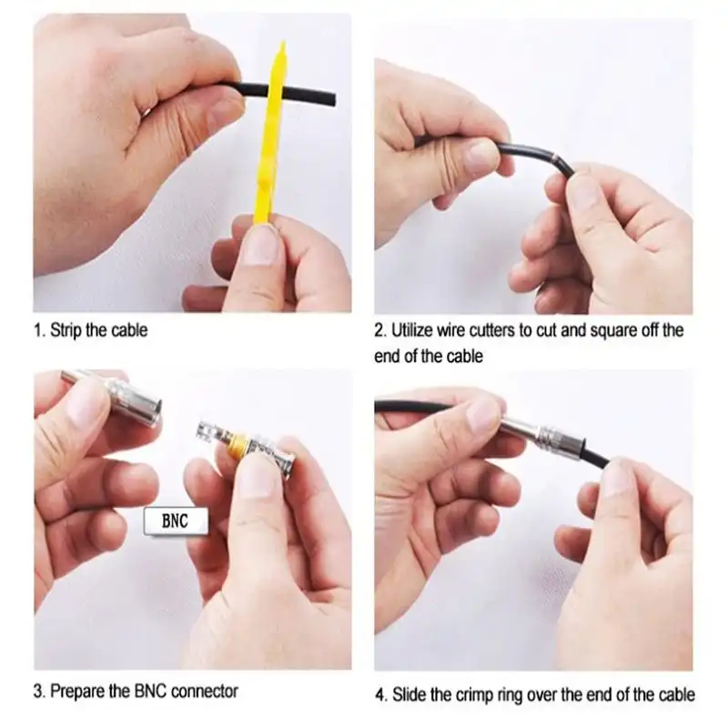 کانکتور BNC مدل H44 بسته 50 عددی