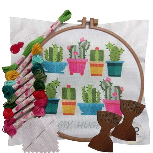 بسته گلدوزی طرح My Huges مجموعه 15 عددی