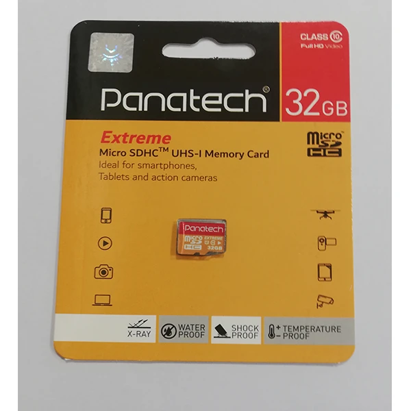 کارت حافظه microSDHC پاناتک مدل Extreme کلاس 10 استاندارد UHS-I U1 سرعت 30MBps ظرفیت 32 گیگابایت عکس شماره 2