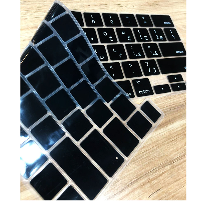 محافظ كيبورد با حروف فارسی مدل A2141 مناسب برای لپ تاپ اپل MacBook Pro 16 2020