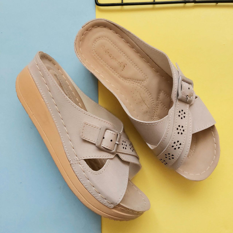 دمپایی زنانه مدل گل