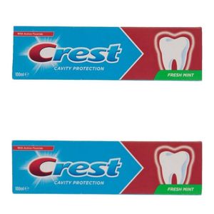 نقد و بررسی خمیر دندان کرست سری Cavity Protection مدل Fresh Mint حجم 100 میلی لیتر بسته دو عددی توسط خریداران