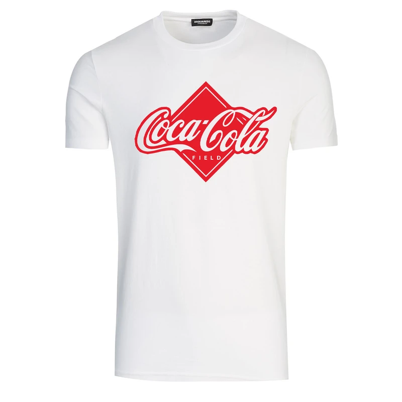 تیشرت آستین کوتاه مردانه طرح کوکاکولا کد A127 coca cola