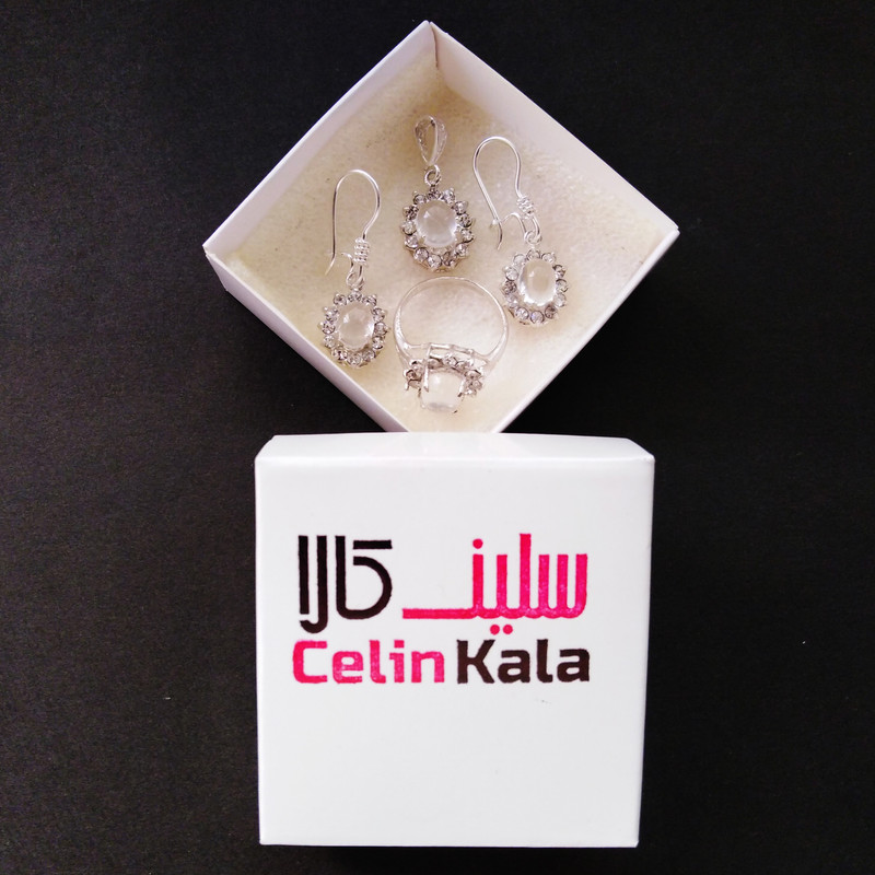 نیم ست نقره زنانه سلین کالا مدل Ce-dor7 نیم ست نقره زنانه سلین کالا مدل Ce-dor7