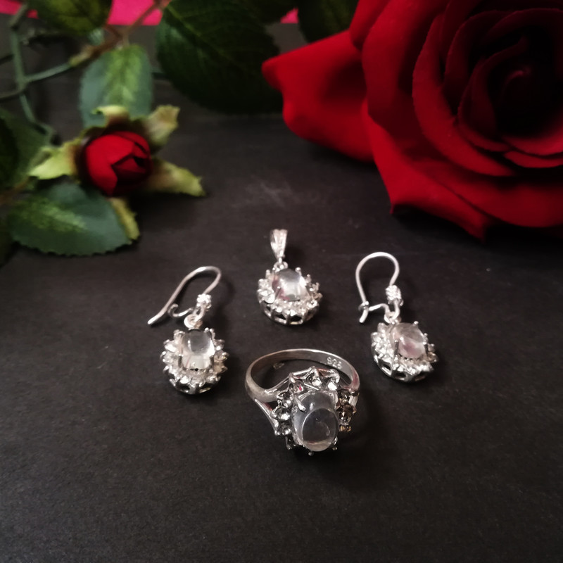 نیم ست نقره زنانه سلین کالا مدل Ce-dor7 نیم ست نقره زنانه سلین کالا مدل Ce-dor7