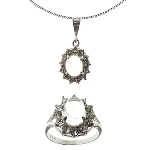 نیم ست نقره زنانه سلین کالا مدل Ce-dor9