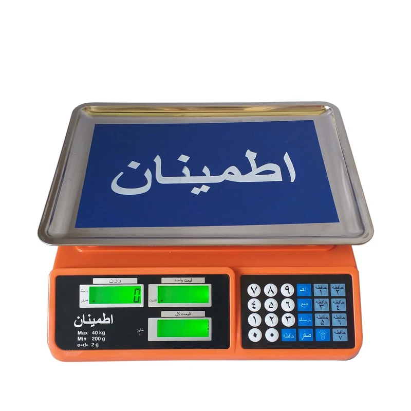 ترازو فروشگاهی اطمینان مدل 40K2