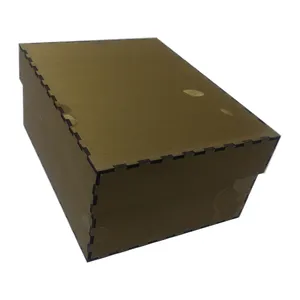 جعبه هدیه چوبی مدل گل زیتونی کد 1144