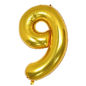 بادکنک فویلی مدل عدد 6 
