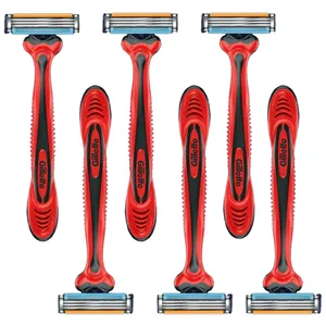 خودتراش ژیلت مدل Blue3 Nitro بسته 6 عددی