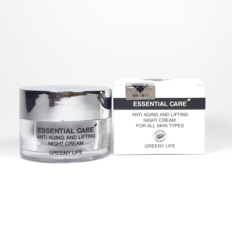 کرم ضد چروک شب گرینی لایف مدل Essential Care حجم 30 میلی لیتر کرم ضد چروک شب گرینی لایف مدل Essential Care حجم 30 میلی لیتر