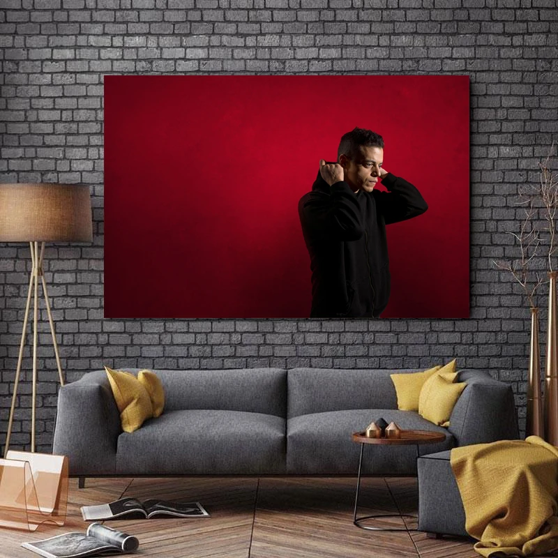 تابلو شاسی طرح سینما مدل Mr.Robot کد A93