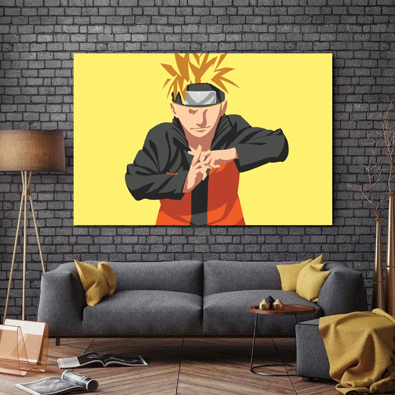 تابلو شاسی طرح انیمه مدل Naruto کد A107