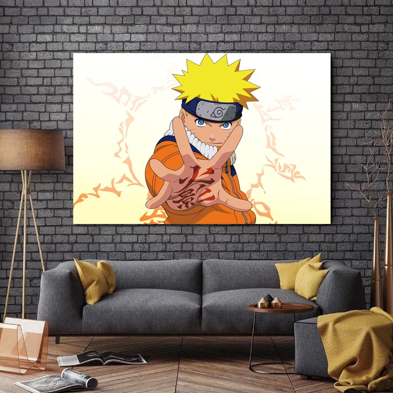 تابلو شاسی طرح انیمه مدل Naruto کد A109