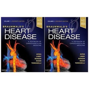 کتاب Braunwalds Heart Disease A Textbook of Cardiovascular Medicine اثر جمعی از نویسندگان انتشارات الزویر دو جلدی