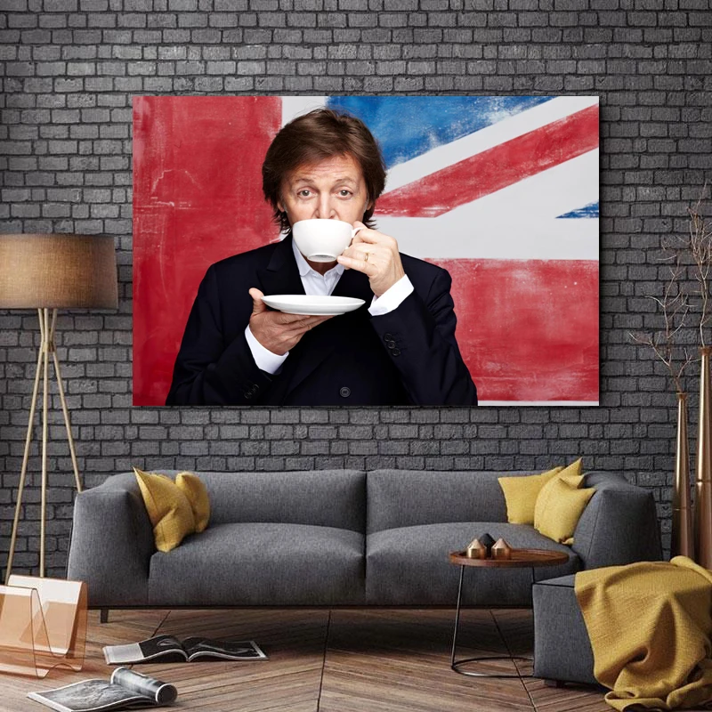 تابلو شاسی طرح بزرگان موسیقی جهان مدل Paul McCartney کد A121