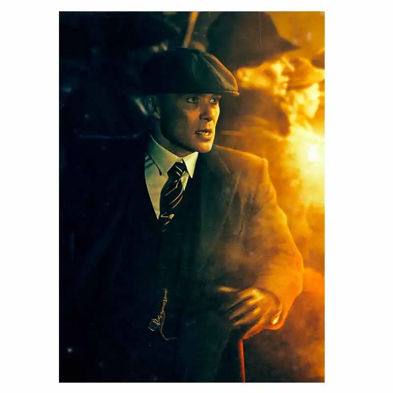 تابلو شاسی طرح سینما مدل Peaky Blinders کد A124