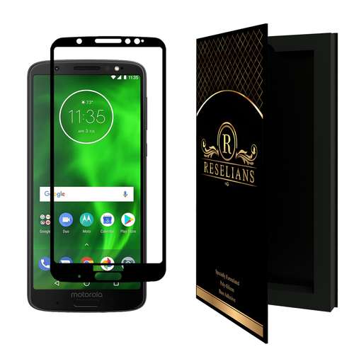 محافظ صفحه نمایش 5D رزلیانس مدل RFG مناسب برای گوشی موبایل موتورولا Moto G6 Plus