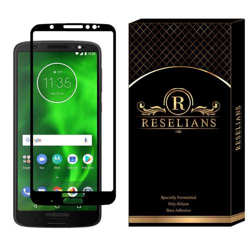 محافظ صفحه نمایش 5D رزلیانس مدل RFG مناسب برای گوشی موبایل موتورولا Moto G6 Plus