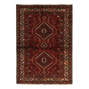  فرش دستبافت یک و نیم متری مدل شیراز کد 486172