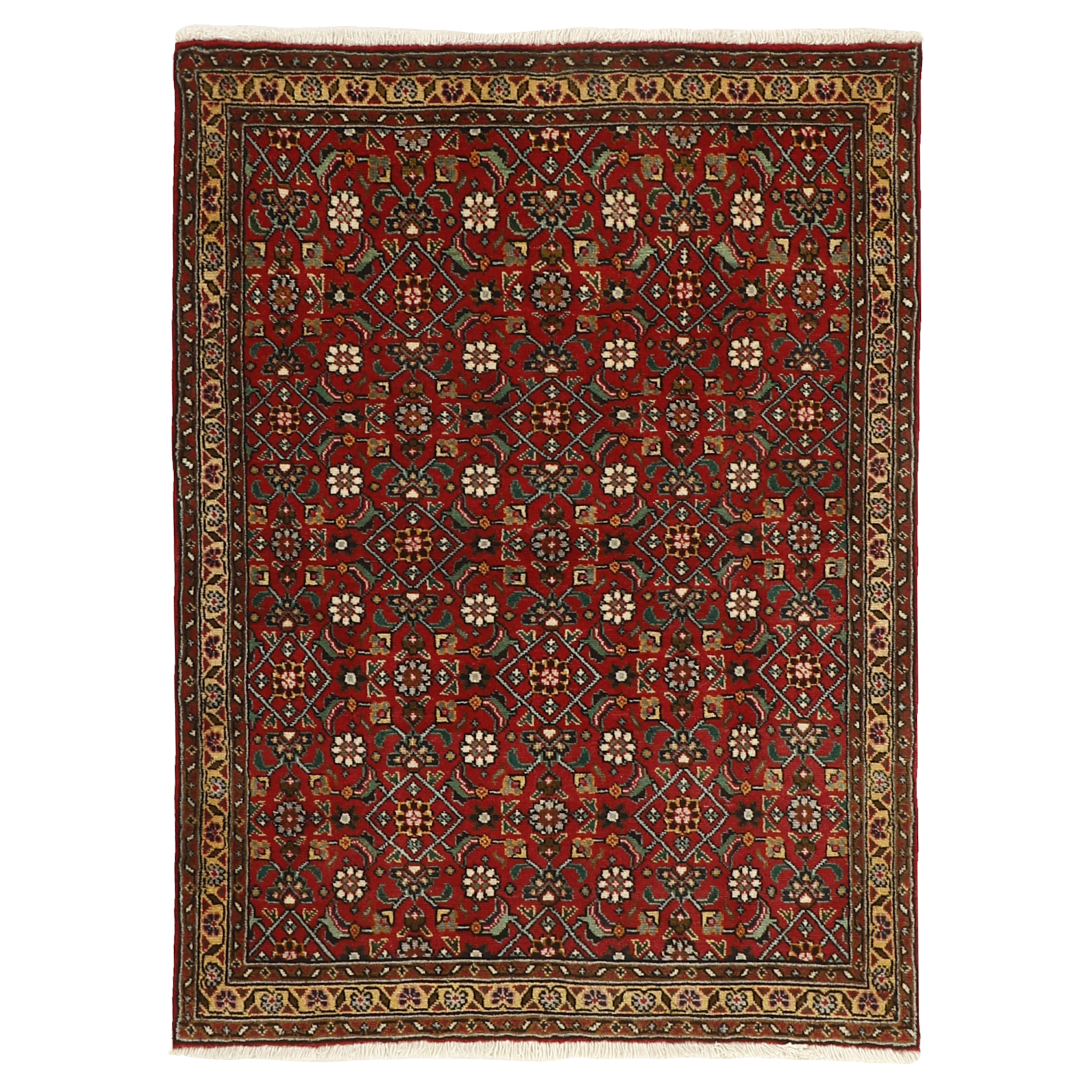  فرش دستبافت یک و نیم متری مدل تبریز کد 500513