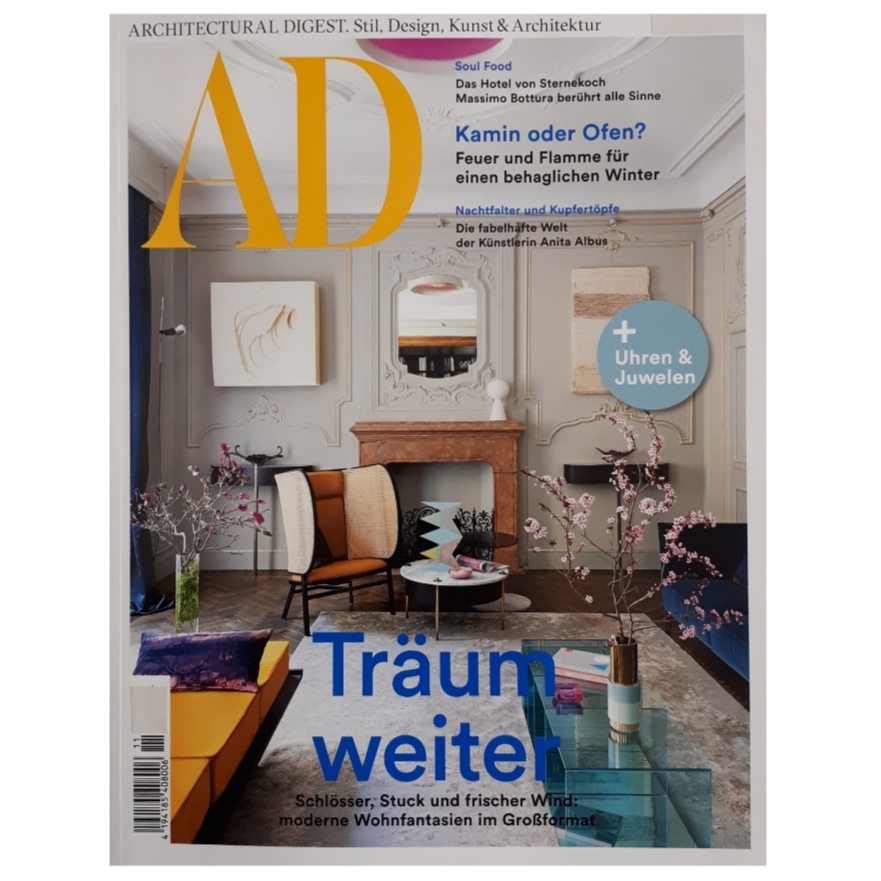 مجله Architectural Digest نوامبر 2019